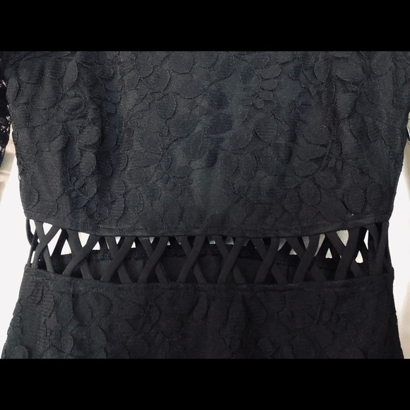 City Studio Lace Dress Sz 7  Holiday Party Sexy Vintage - Picture 4 of 10